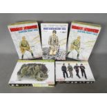 Dragon - A group of 5 x boxed military model kits in various scales including # 1617