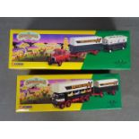 Corgi Classics - 2 x boxed Showmans Range sets in Pat Collins Fair livery,