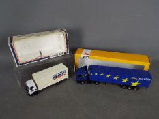 Lion Toys, AHC Models (Pilen) - Three boxed diecast 1:50 scale model trucks.