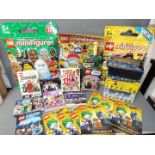 Lego - Star Wars - A quantity of Lego books and promotional display items,