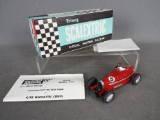 Tri-ang Scalextric Vintage Car Racing - a Graham Perris C/95 Bugatti (1934) issued in a Limited