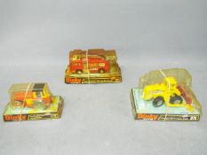 Dinky - A collection of 3 x boxed vehicles, # 279 Aveling-Barford Diesel Roller,