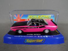 Scalextric -a 1:32 scale Scalextric UK Slot Car Festival Limited Edition Dodge Challenger T/A 340