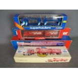 Corgi - Esso Collection - 4 x boxed trucks including # 97920 Scammell Highwayman with two trailers