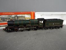 Hornby - A boxed 00 gauge 4-6-0 GWR King Class loco named King Henry VIII in Great Western dark