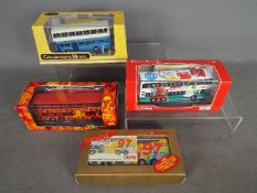 Corgi Original Omnibus, CSM - Four boxed 1:76 scale Hong Kong model buses.