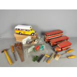Dinky, Dinky Dublo, Corgi, Triang - A small collection of playworn diecast vehicles,