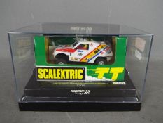 Scalextric - a Scalextric Vintage 4 x 4 Racing System Mitsubishi Pajero TT 1993, No 1014,