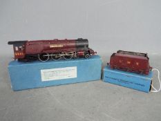 Hornby Dublo - A boxed Hornby Dublo EDL2 4-6-2 3-rail steam locomotive Op.No.