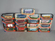 EFE - 17 boxed 1:76 scale diecast model buses by EFE.