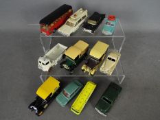 Dinky Toys, Corgi Toys, Matchbox - 12 unboxed diecast vehicles,