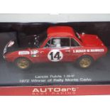 Autoart - Slot Car in 1:32 Scale - # 13551. Lancia Fulbia 1.6HF. Winner Monte Carlo Rally 1972.