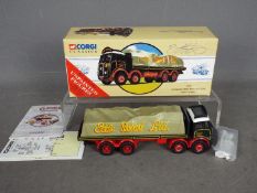 Corgi Classics - A boxed # 97327 Eddie Stobart Atkinson 8 wheel rigid lorry with load.