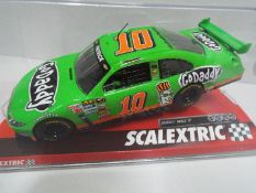 Scalextric - Slot Car model in 1:32 Scale - # A10146S300 Chevrolet Impala SS No.10 Go Daddy.