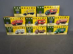 Vanguards - A collection of 8 x boxed trucks including # VA28001 limited edition Commer boxback in