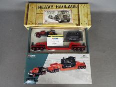 Corgi Heavy Haulage - 2 x limited edition boxed sets,