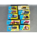 Corgi Classics - A group of 10 x boxed truck models including # 30308 Thames Trader in Fox's