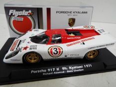 FlySlot - Slot Car model in 1:32 Scale - # 530018 Porsche 917 K 9h Kyalami 1971.
