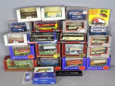 EFE - Corgi Original Omnibus - A collection of 21 x boxed truck and bus models in 1:76 scale