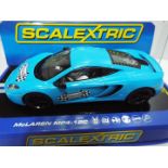 Scalextric - Slot Car model in 1:32 Scale - # 3328 McLaren MP4-12C. Range Presentation.