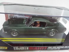 Pioneer - Slot Car in 1:32 Scale - Steve McQueen Bullit Theme. Ref. P001. '68 Ford Mustang 390 GT.