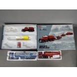 Corgi - 3 x incomplete 1:50 scale truck models, # 31013 Scammell Heavy Haulage set,