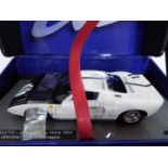 Le Mans - Slot Car in 1:32 Scale - Ford GT 40 No. 11 - 24. Drivers - Ghinther and Gregory.