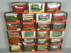 EFE - A collection of 23 x boxed bus models in 1:76 scale including # 24324 BET Leyland Olympian in
