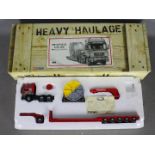 Corgi Heavy Haulage - A boxed limited edition set # CC12007 MAN King Trailer with Reel load in