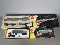 Corgi British Road Services - 2 x boxed limited edition trucks # CC12603 Scammell Crusader sheeted