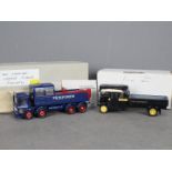 Sun Motor Co - 2 x hand crafted models a 1:48 scale East Yorkshire service vehicle by Sun Motor Co