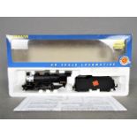 Bachmann - An HO gauge Canadian National 2-6-0 Mogul number 6012 with tender featuring light and