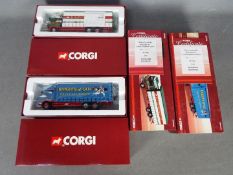 Corgi - 2 x boxed limited edition trucks,
