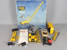 Victory Industries - A boxed vintage remote control 1:28 scale Coles Ranger Truck Mounted Crane