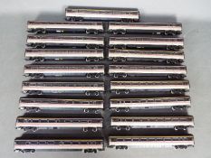 Hornby - 17 unboxed OO gauge Intercity Carriages by Hornby.