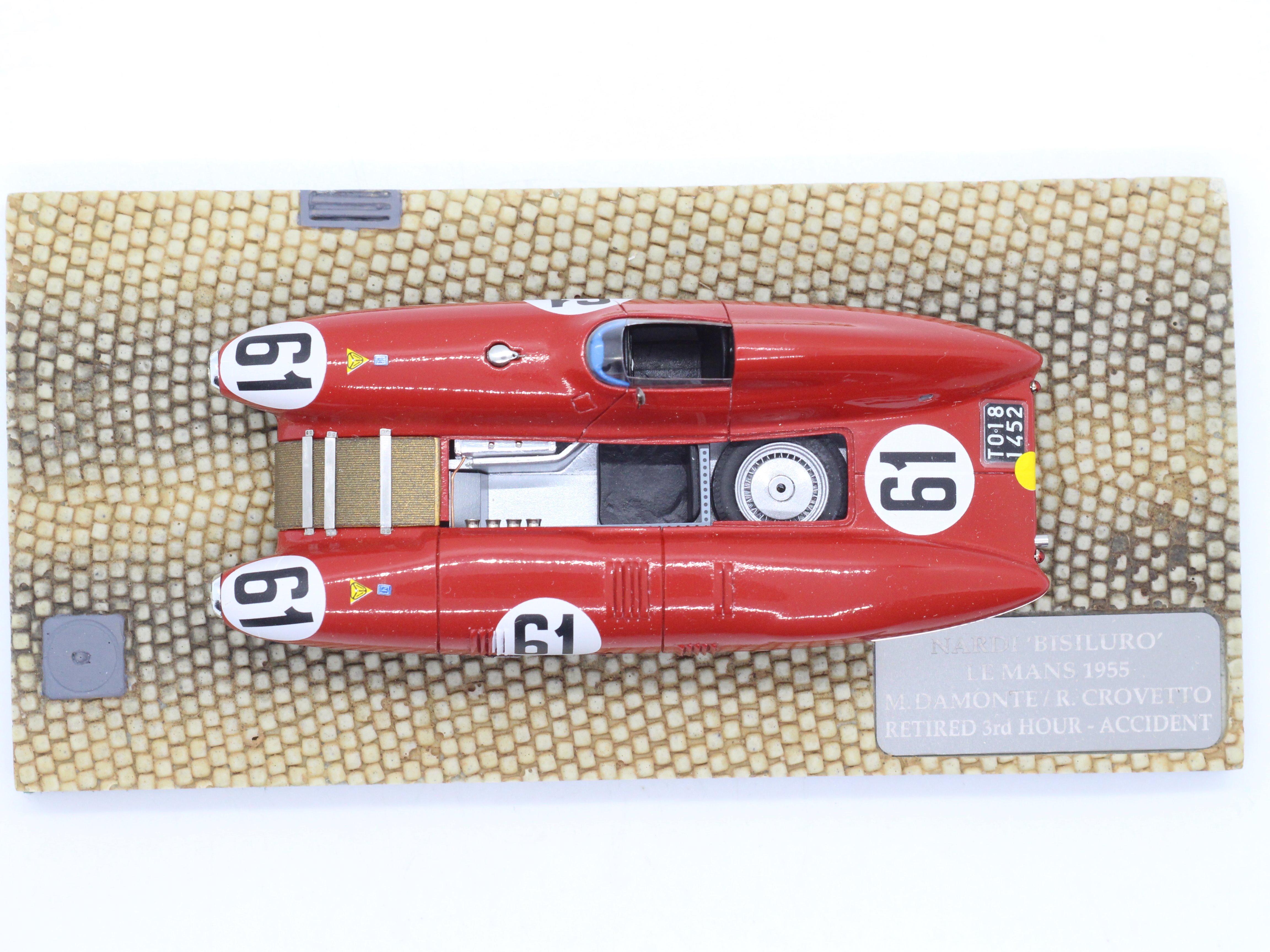 MPH Models, Tim Dyke - A boxed MPH Models #1384 Nardi 'Bisiluro' Le Mans 1955, M.Damonte / R. - Image 5 of 12