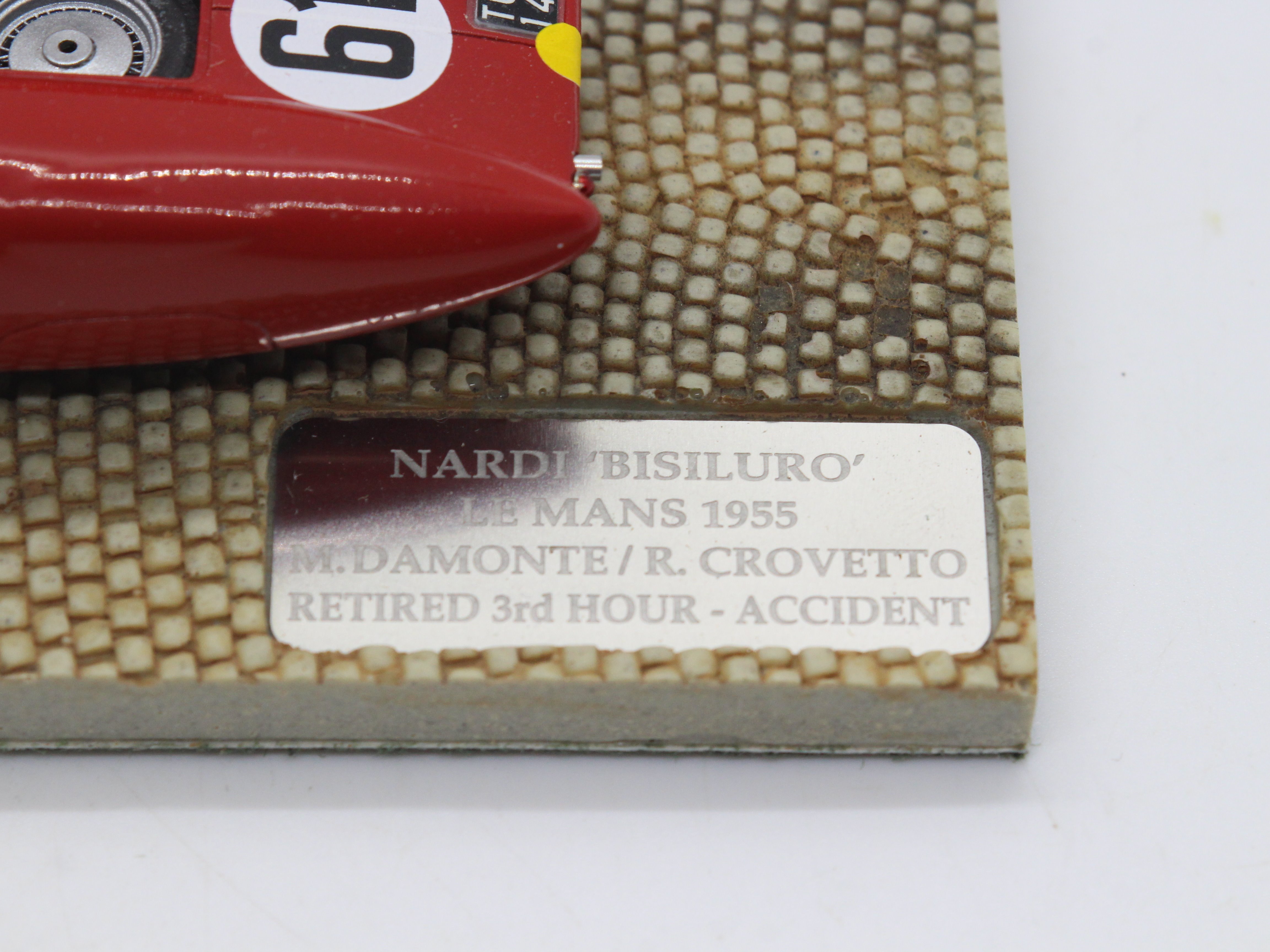 MPH Models, Tim Dyke - A boxed MPH Models #1384 Nardi 'Bisiluro' Le Mans 1955, M.Damonte / R. - Image 8 of 12