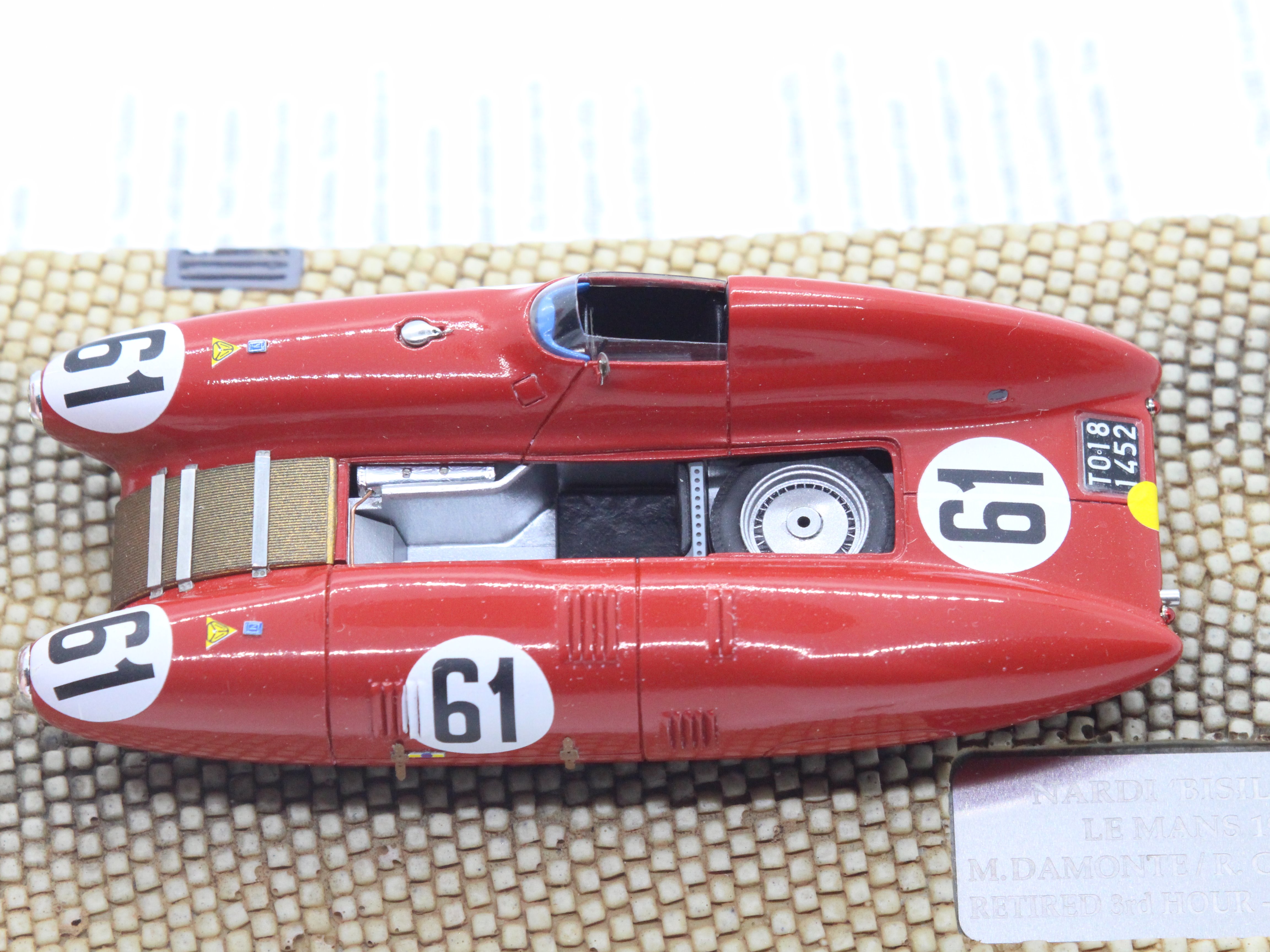 MPH Models, Tim Dyke - A boxed MPH Models #1384 Nardi 'Bisiluro' Le Mans 1955, M.Damonte / R. - Image 12 of 12