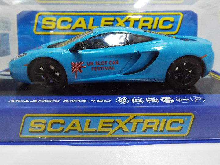 Scalextric - Limited Editon 160 of 200. Slot Car model in 1:32 Scale - # C3330 McLaren MP4-12C. U.K. - Image 2 of 2