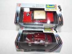 Revell - Slot Cars - Two 1:32 scale slot cars to include # 08379 Lotus Cortina Alan Mann Racing