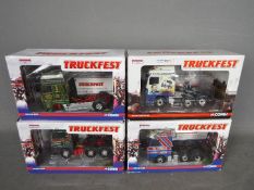 Corgi Truckfest - A group of 4 x boxed limited edition trucks including # CC3417 ERF ECT in Ian