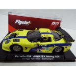 FlySlot - Slot Car model in 1:32 Scale - # 015201 Corvette C5R ALMS 12 H Sebring 2005.