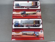 Corgi Hauliers Of Renown - 2 x boxed limited edition trucks in 1:50 th scale,
