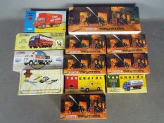 Corgi - Matchbox - A collection of 12 x boxed truck and fire engine models in various scales