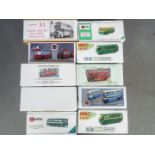 RTC Models - Trystco - MBC Resin - A group of 10 x boxed bus model kits in 1:76 scale,