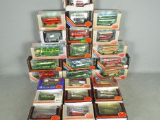 EFE - A collection of 25 x boxed bus models in 1:76 scale including # 25513C AEC Routemaster RML