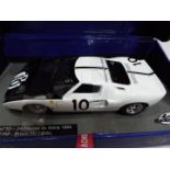 Le Mans - Slot Car in 1:32 Scale - Ford Gt No. 10 - 24 Hour Du Mans 1964. Drivers - Hill McLaren.