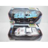 Revell - Slot Cars - Two 1:32 scale slot cars to include #08368 Corvette Mancuso #76 and # 08354