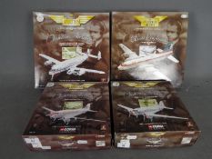 Corgi Aviation Archive - 4 x boxed models in 1:144 scale including # 47502 Quantas Lockheed