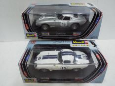 Revell - 2 x Slot Cars in 1:32 scale. Both Jaguar's, models # 08359 and # 08358.